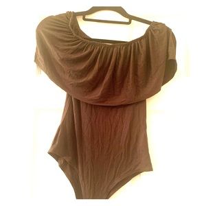 Old the Shoulder Bodysuit